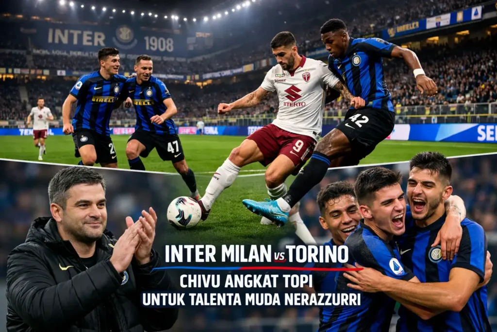 Inter Milan vs Torino Chivu Angkat Topi untuk Talenta Muda Nerazzurri