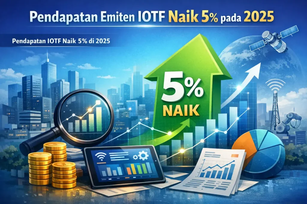Pendapatan Emiten IOTF Naik 5% pada 2025
