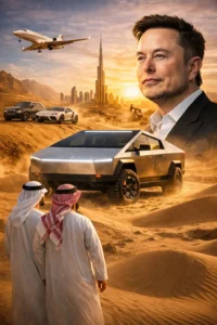 Read more about the article Tesla Ganti Pasar ke Miliarder Arab Demi Selamatkan Nasib Cybertruck
