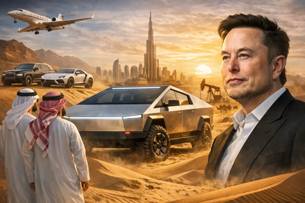 Tesla Ganti Pasar ke Miliarder Arab Demi Selamatkan Nasib Cybertruck